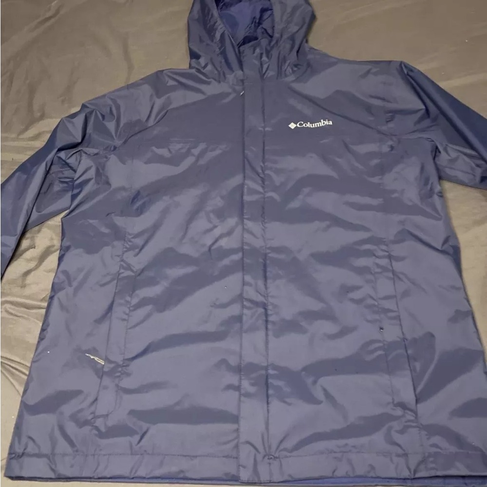 Columbia Dark Blue Hooded Jacket